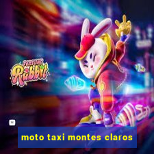 moto taxi montes claros